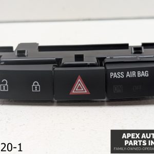 OEM 2011-2013 Buick Regal 2.4L DOOR LOCK/HAZARD Switch