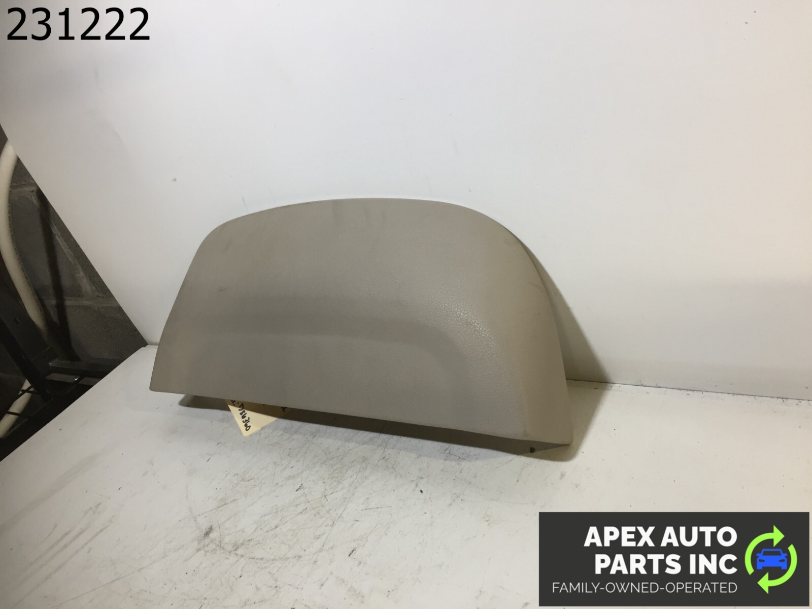 OEM 2011 BMW 550i FRONT LEFT SEAT UPPER BACK PANEL COVER TRIM - Image 3