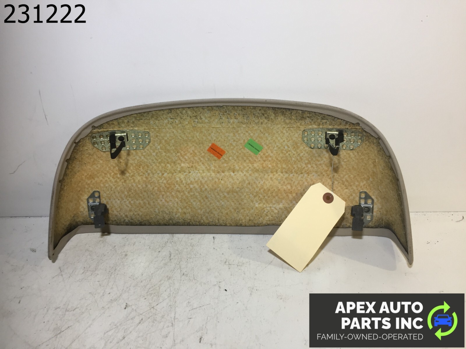 OEM 2011 BMW 550i FRONT LEFT SEAT UPPER BACK PANEL COVER TRIM - Image 5