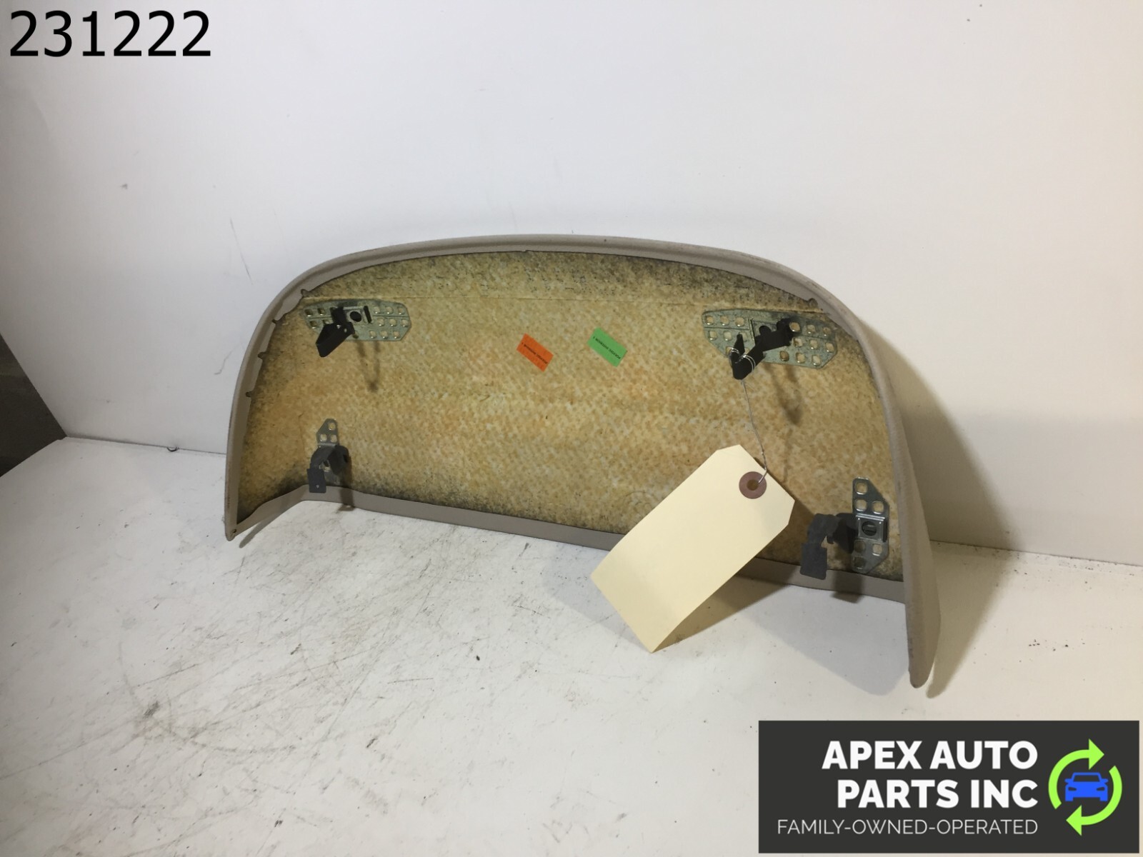 OEM 2011 BMW 550i FRONT LEFT SEAT UPPER BACK PANEL COVER TRIM - Image 6