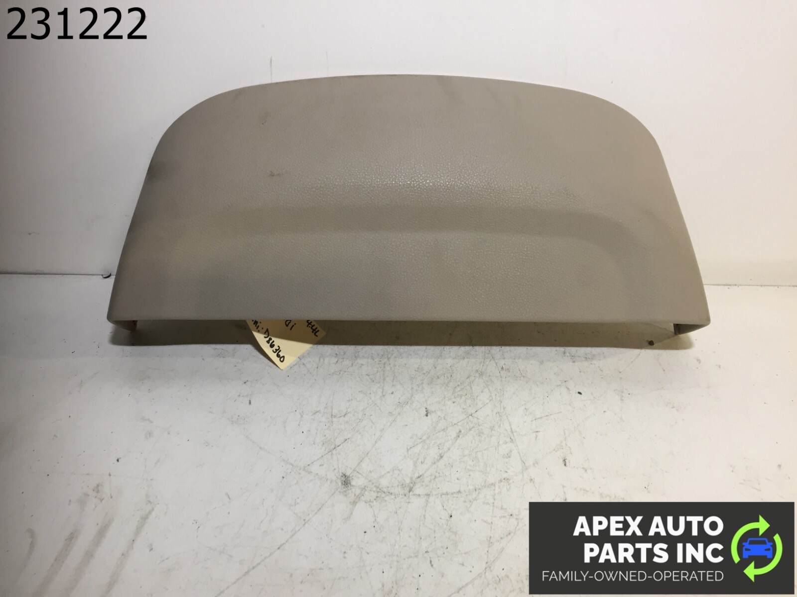 OEM 2011 BMW 550i FRONT LEFT SEAT UPPER BACK PANEL COVER TRIM