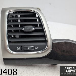 OEM 2011 Jeep Grand Cherokee 3.6L Left Driver Side Air Vent Grille w/ Trim Panel