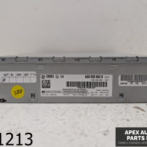 OEM 2012 Audi Q5 2.0L Audio Equipment Radio Receiver Trunk Mounted Radio