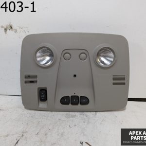 OEM 2012 GMC Acadia 3.6L Dome Light Lamp Overhead Console W Sunroof Switch