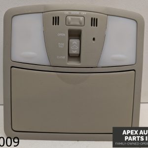 OEM 2012 Nissan Murano 3.5L Overhead Console Interior Dome Light Sunroof Switch