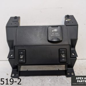 OEM 2013-2016 Nissan Pathfinder 3.5L Rear Heated Seats Switch Control Trim Panel