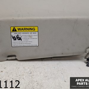 OEM 2013 Mazda CX-9 3.7L Passenger Side Sun Visor Lighted RH Gray Sun Shade