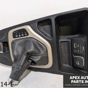 OEM 2014-2018 Jeep Cherokee 2.4L Center Console Shifter Trim