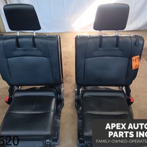 OEM 2014 Toyota 4Runner 4.0L THIRD ROW REAR SEAT SEATS BLACK LEATHER POWER