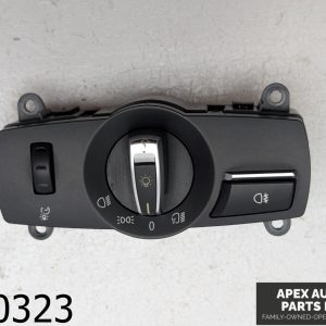 OEM 2016 BMW 528i xDrive 2.0L Left Driver Headlight Control Switch Trim Bezel
