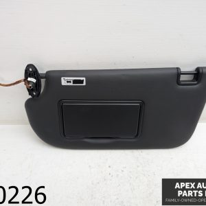 OEM 2016 Ford Focus ST 2.0L Front Left Side Sun Visor w Mirror