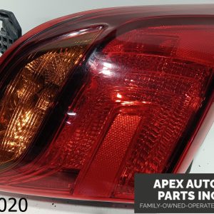 OEM 2016 Toyota Yaris 1.5L Driver Left Tail Light Hatchback