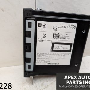 OEM 2017 Chevrolet Silverado 1500 5.3L Satellite Radio Receiver Module