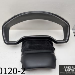 OEM 2017 Honda CR-V CRV 2.4L SPEEDOMETER INSTRUMENT CLUSTER TRIM BEZEL BLACK