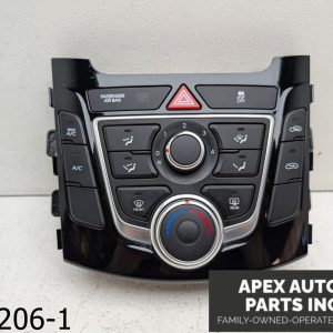 OEM 2017 Hyundai Elantra 2.0L CLIMATE CONTROL PANEL TEMPERATURE UNIT A/C HEATER