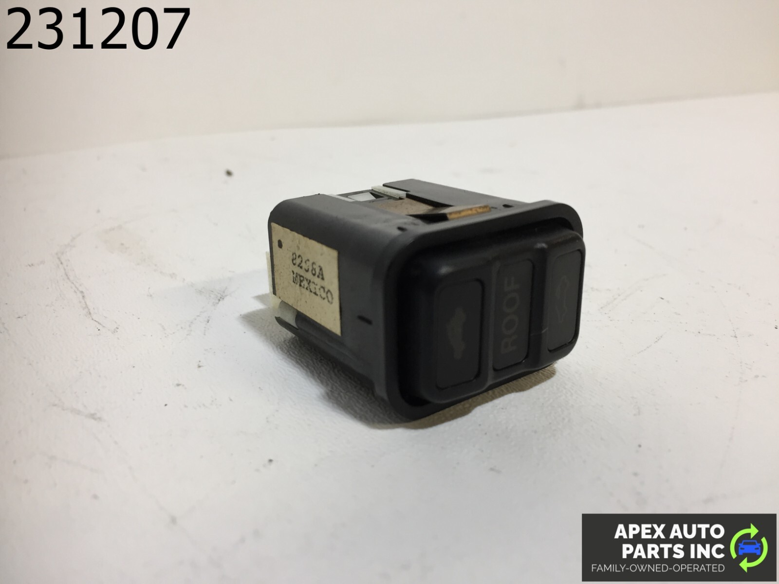 OEM Acura CL 1999 SUNROOF MOONROOF SWITCH CONTROL BUTTON BLACK - Image 3