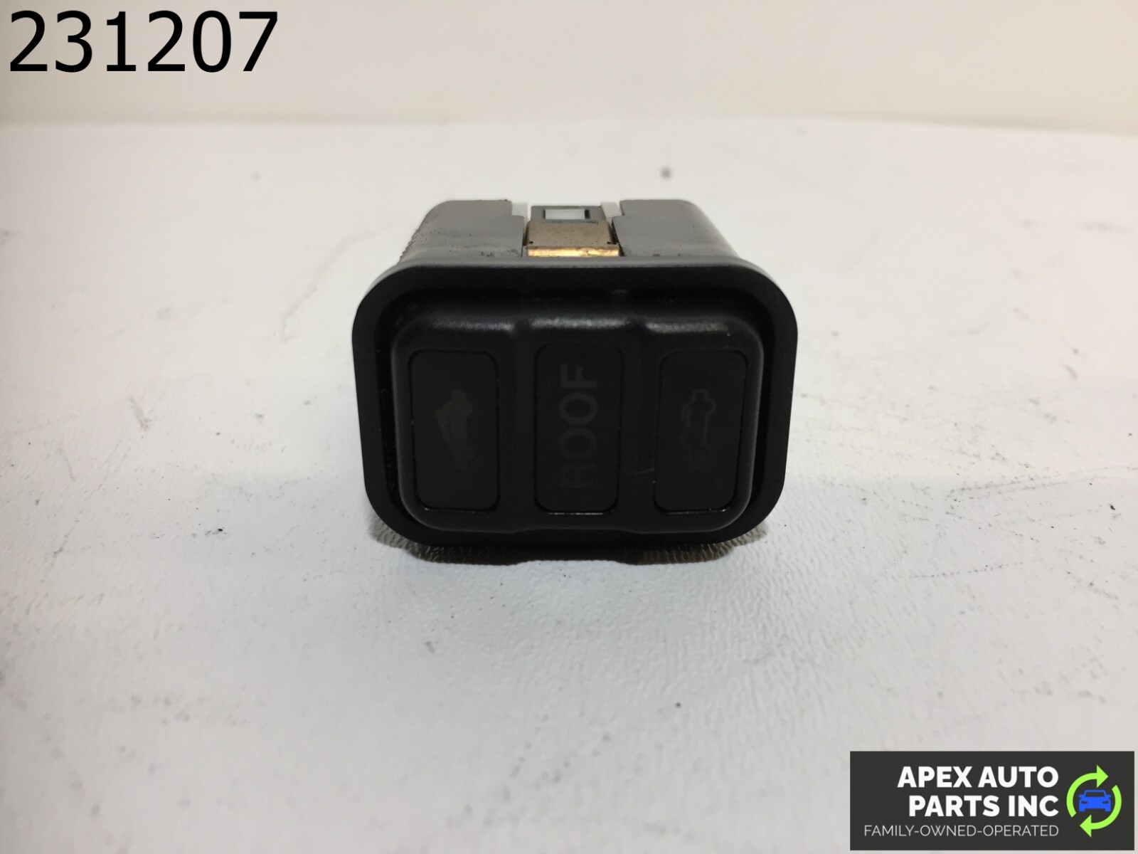 OEM Acura CL 1999 SUNROOF MOONROOF SWITCH CONTROL BUTTON BLACK