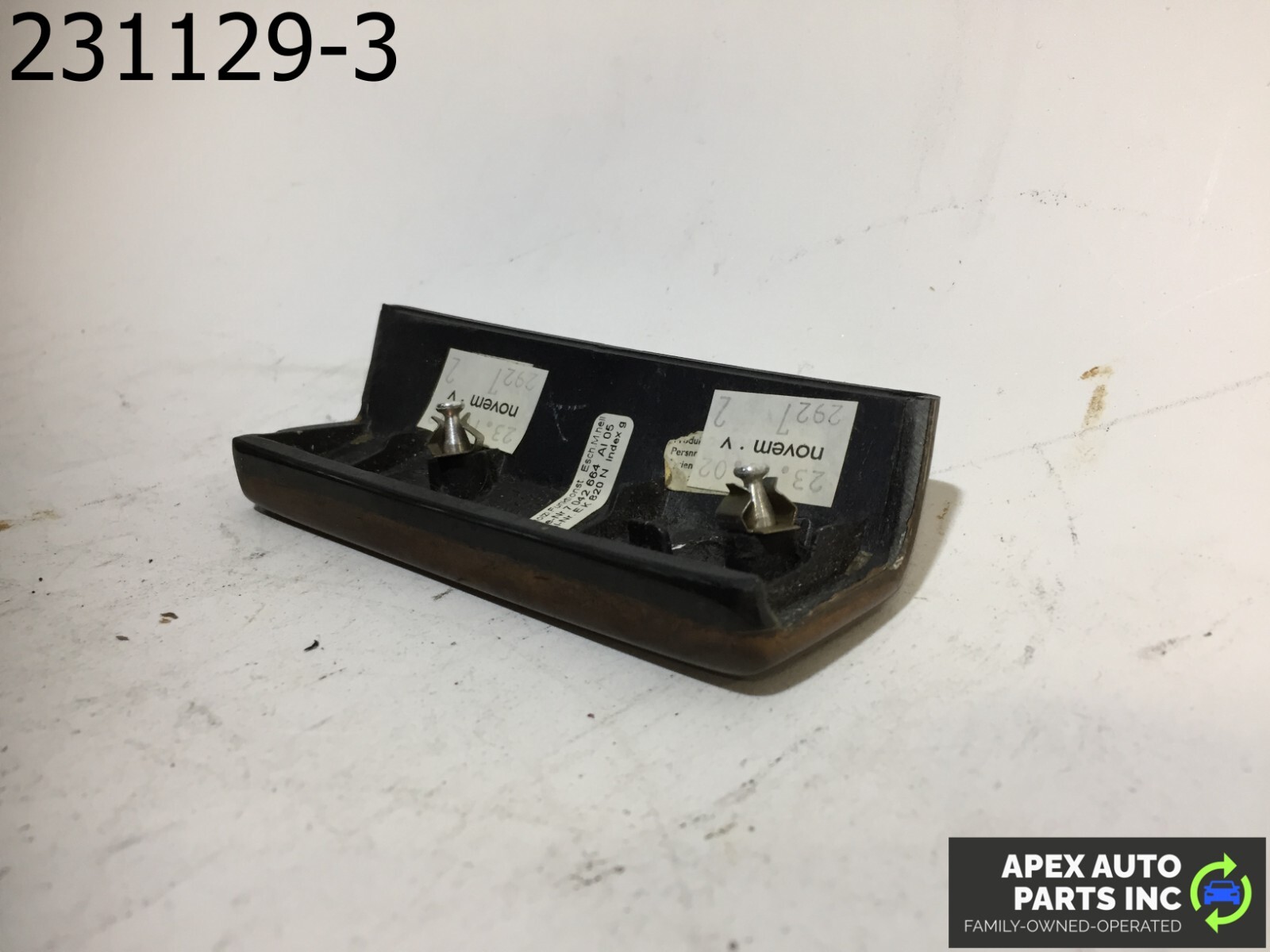 OEM BMW 745Li 2003 Center Left Lower Dash Trim Panel Cover - Image 7