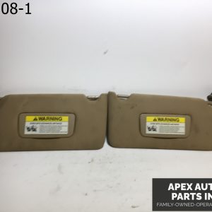 OEM Honda Accord 2005 DRIVER SIDE GRAY Sun Visors