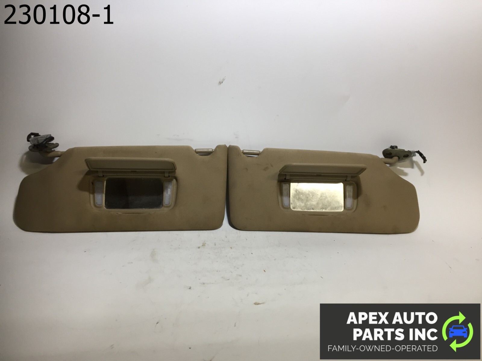 OEM Honda Accord 2005 DRIVER SIDE GRAY Sun Visors - Image 5
