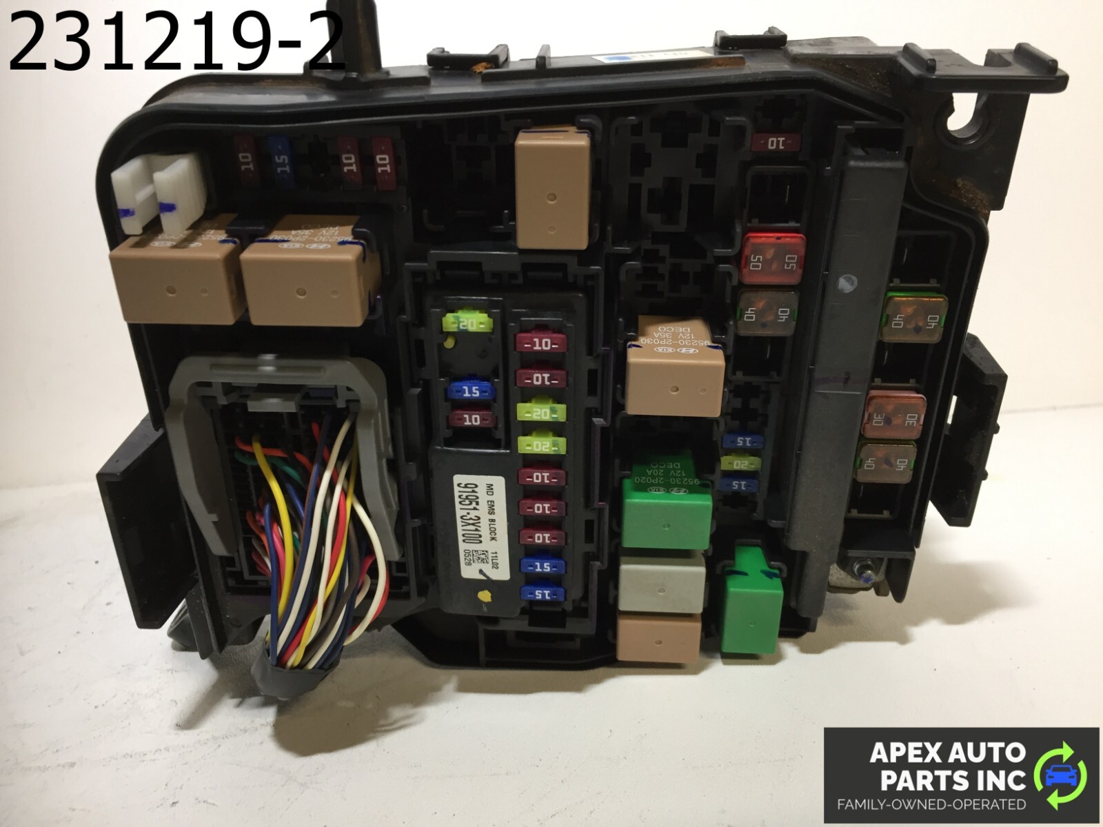 OEM Hyundai Elantra 2012 Engine Fuse Box Relay Junction Block 919503X711 - Image 7