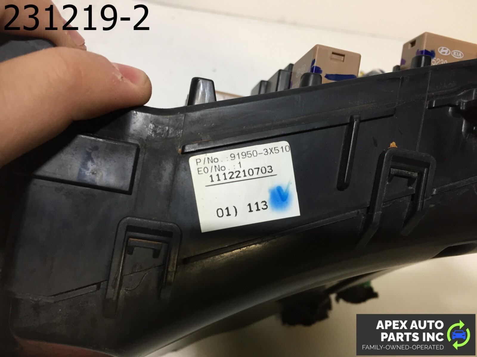 OEM Hyundai Elantra 2012 Engine Fuse Box Relay Junction Block 919503X711 - Image 8