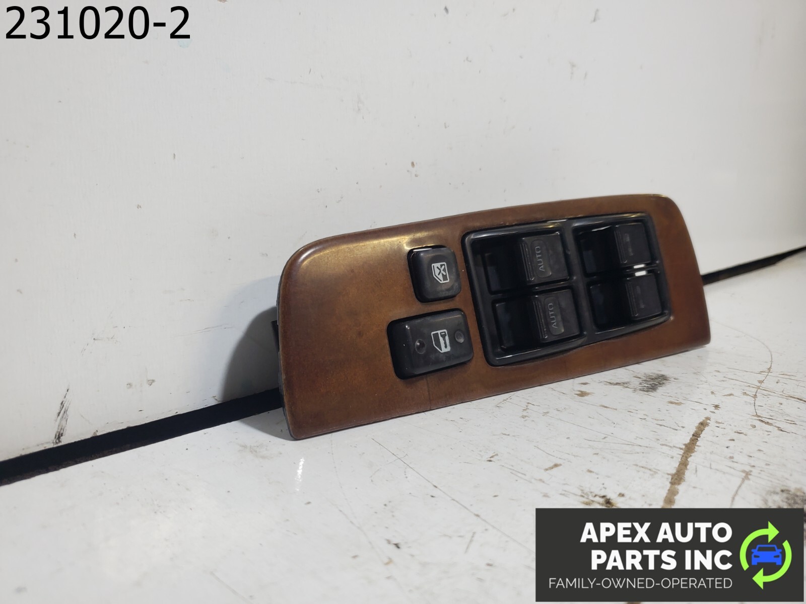 OEM Lexus ES300 2000 Left Driver Master Window Switch Door Lock Wood Bezel - Image 4