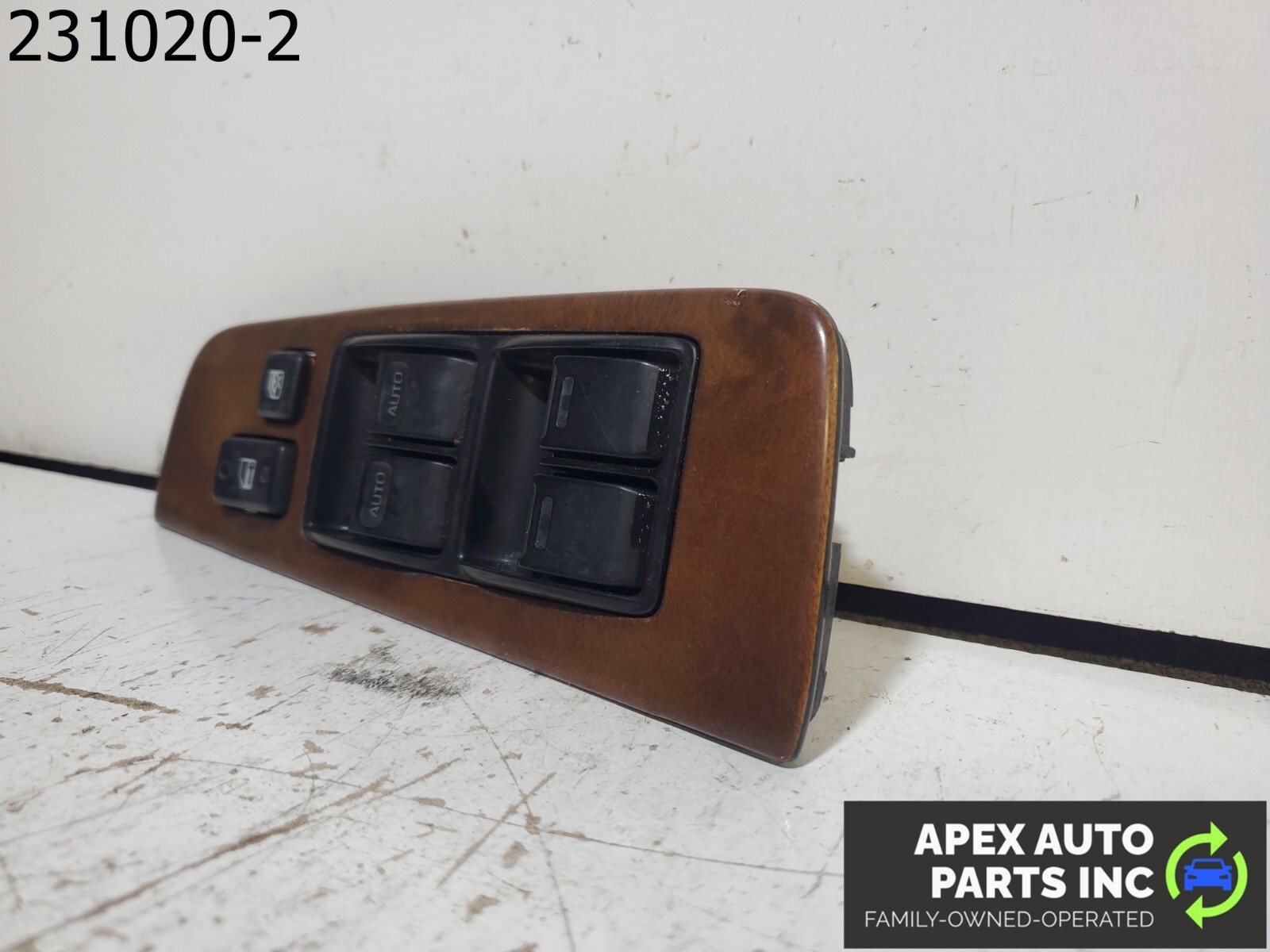 OEM Lexus ES300 2000 Left Driver Master Window Switch Door Lock Wood Bezel