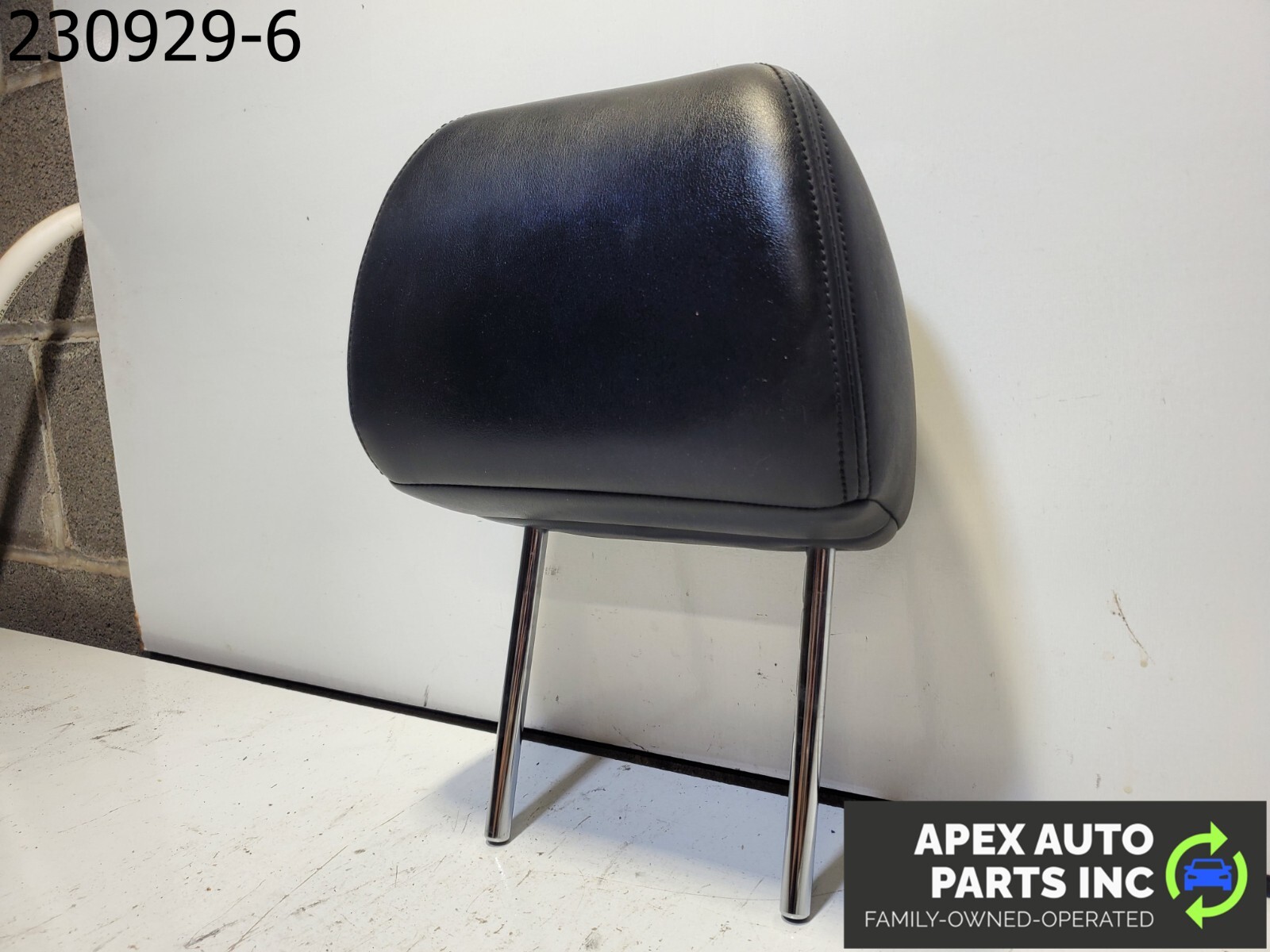 07-13 INFINITI G35 G37 FRONT LEFT RIGHT SEAT HEAD REST HEADREST SET BLACK OEM - Image 4