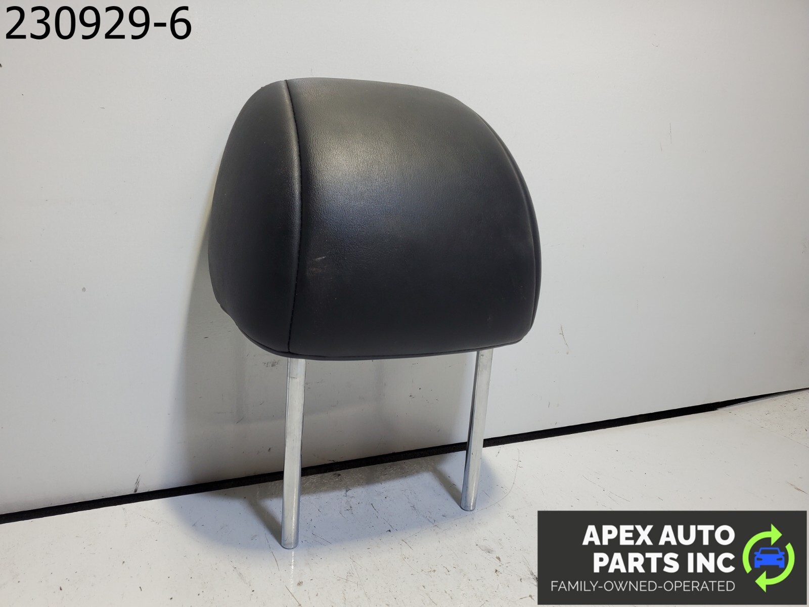 07-13 INFINITI G35 G37 FRONT LEFT RIGHT SEAT HEAD REST HEADREST SET BLACK OEM - Image 5