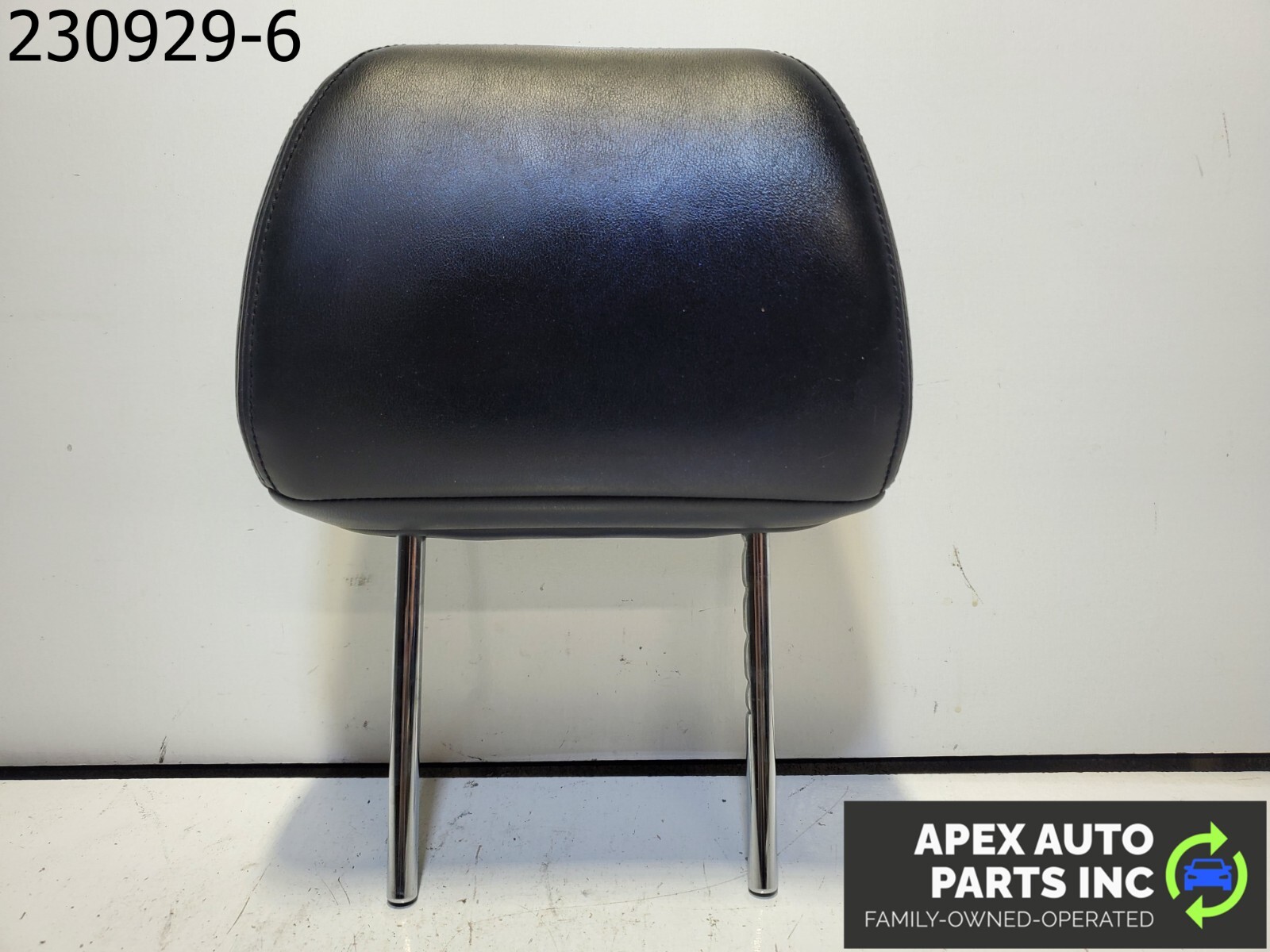 07-13 INFINITI G35 G37 FRONT LEFT RIGHT SEAT HEAD REST HEADREST SET BLACK OEM