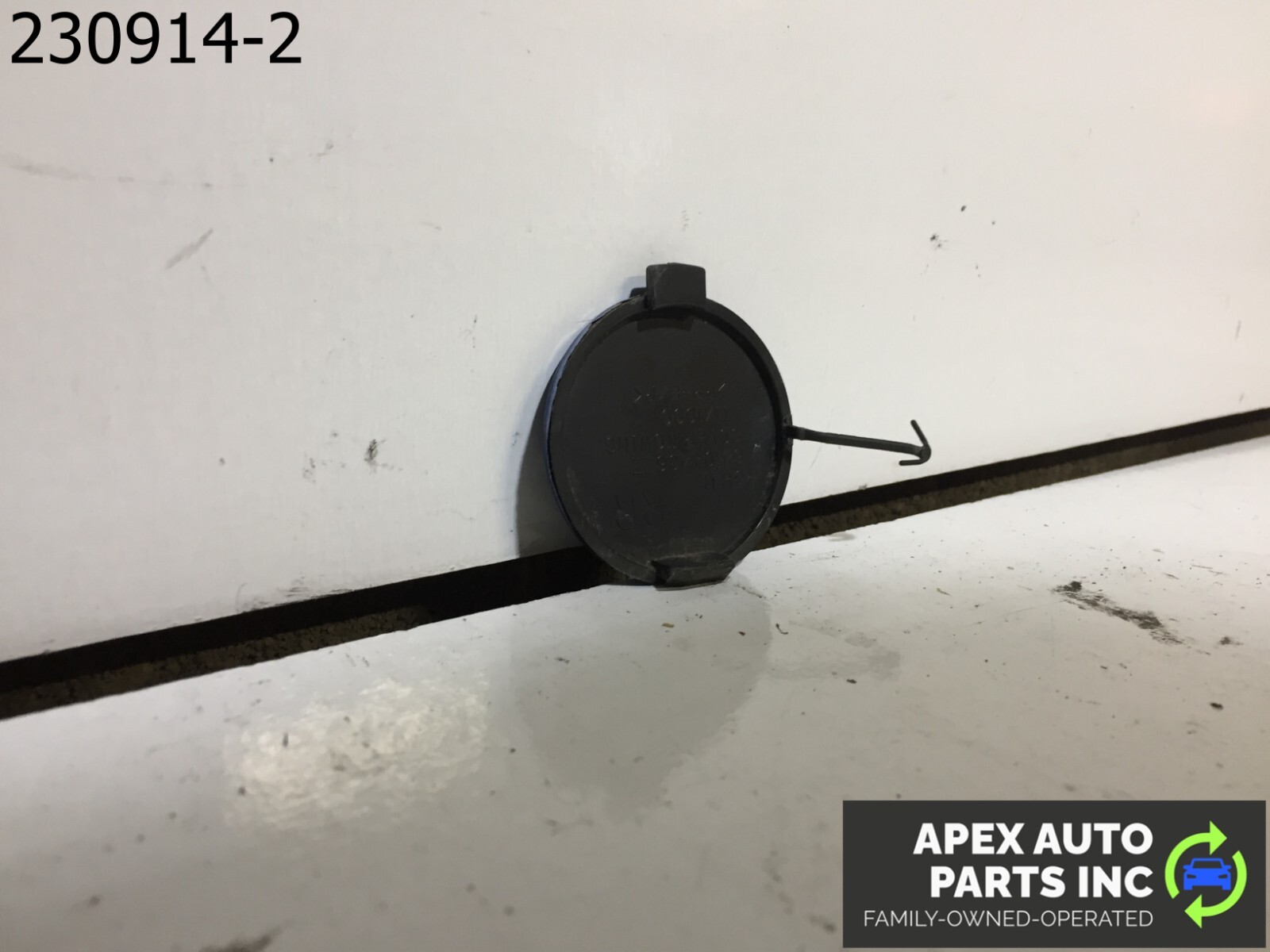 08-16 MITSUBISHI LANCER REAR BUMPER TOW HOOK COVER CAP BLUE - Image 5