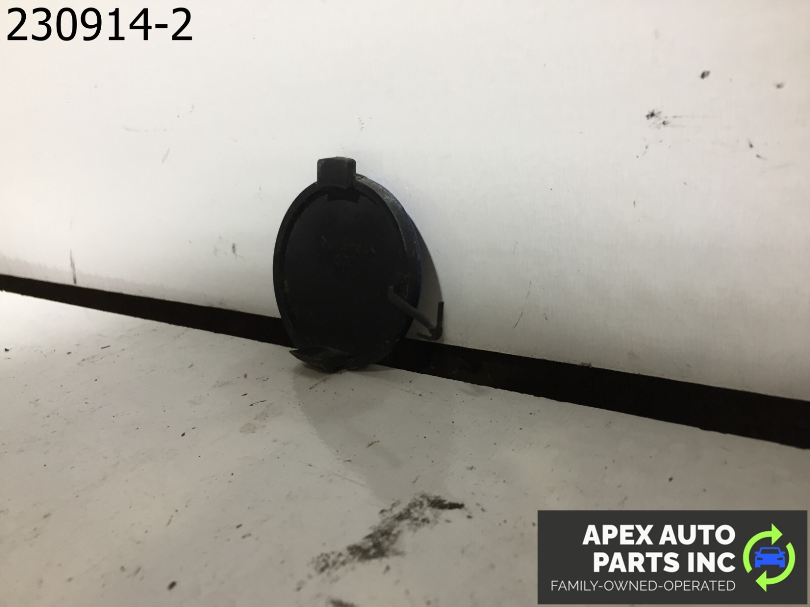 08-16 MITSUBISHI LANCER REAR BUMPER TOW HOOK COVER CAP BLUE - Image 7