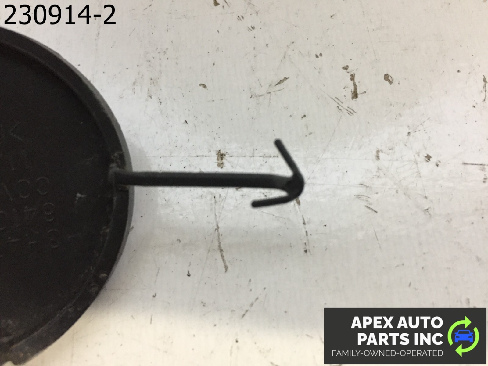 08-16 MITSUBISHI LANCER REAR BUMPER TOW HOOK COVER CAP BLUE - Image 8