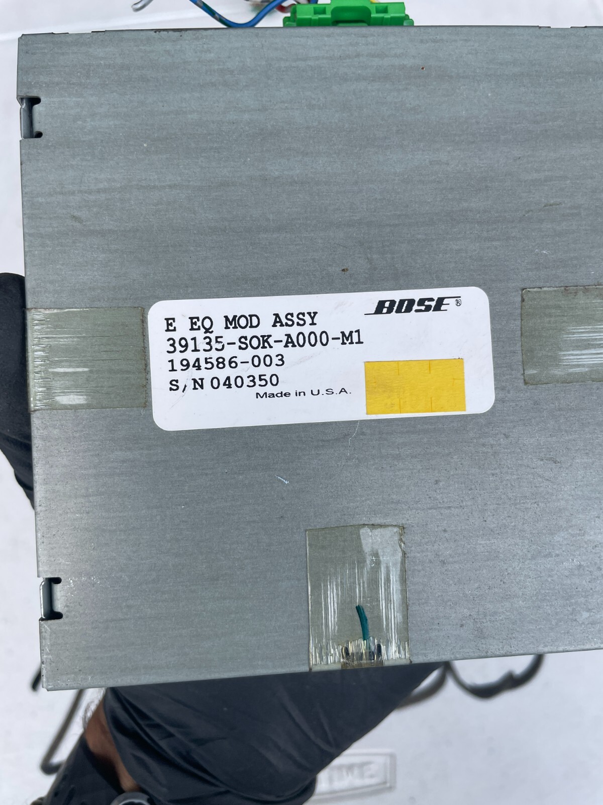 1999 2001 2002 2003 TL AM FM RADIO BOSE EQUALIZER AMPLIFIER MODULE CONTROL OEM - Image 5