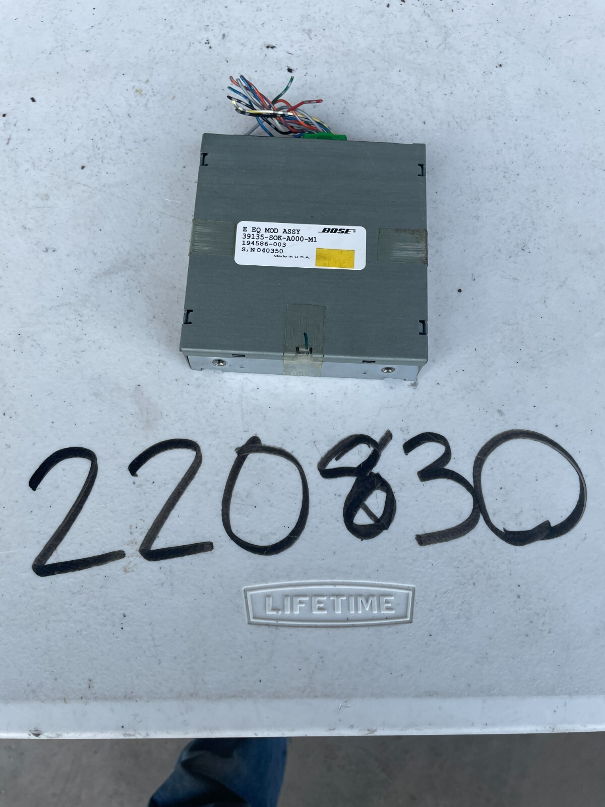 1999 2001 2002 2003 TL AM FM RADIO BOSE EQUALIZER AMPLIFIER MODULE CONTROL OEM