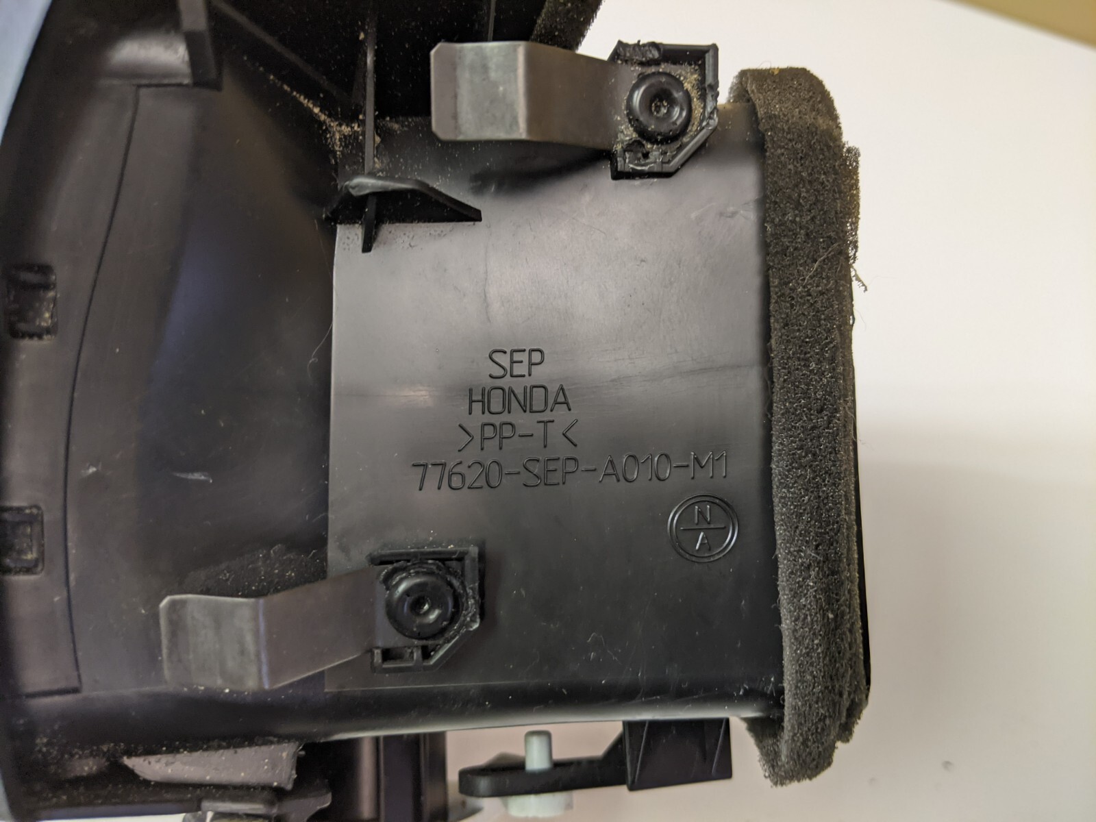 2004 2005 2006 ACURA TL DRIVER LEFT LH DASH VENT GRILLE 77620-SEP-A010 OEM - Image 5