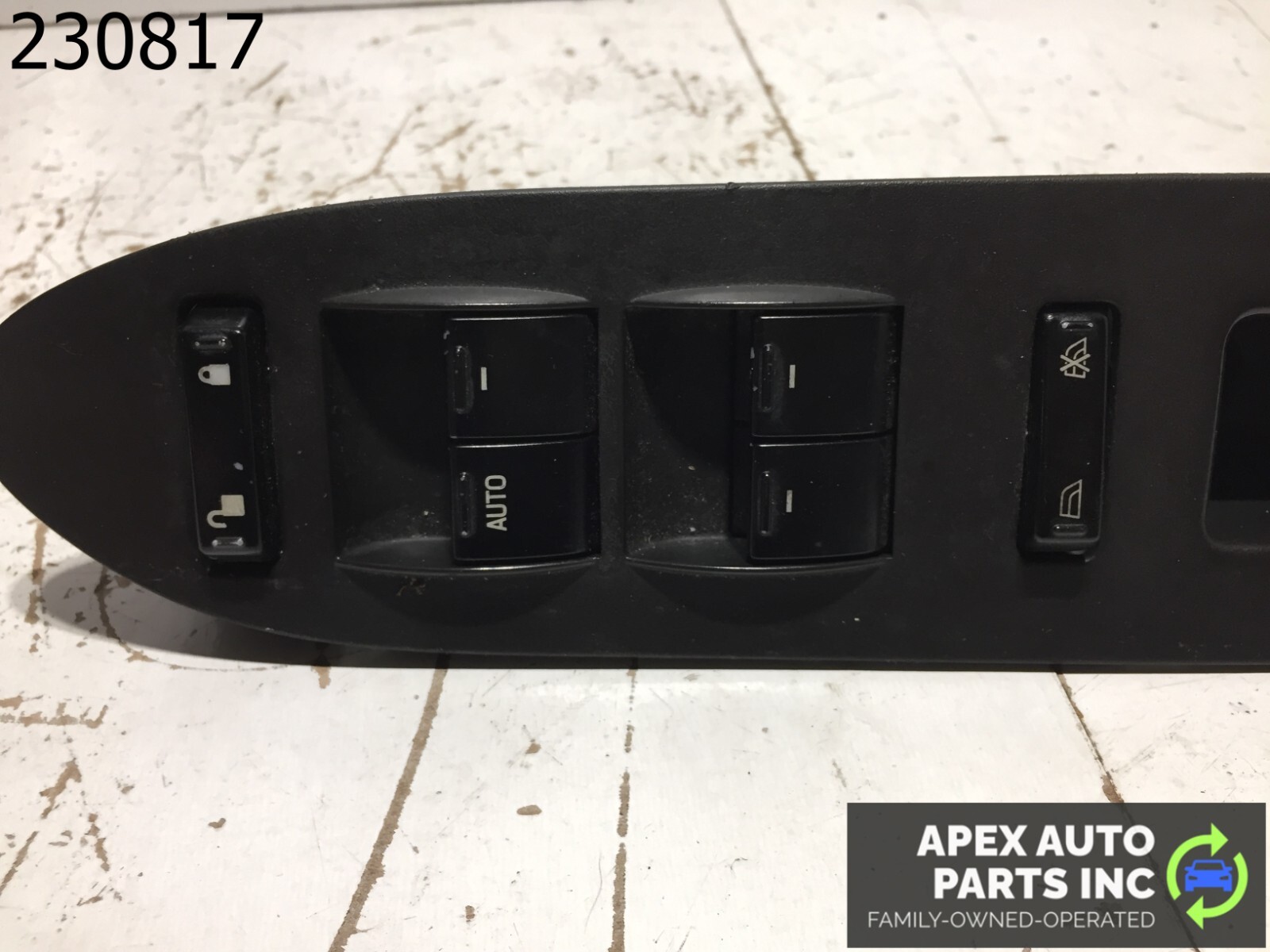 2005-07 Ford Five Hundred Drivers Left Front Master Door Switch Black - Image 7