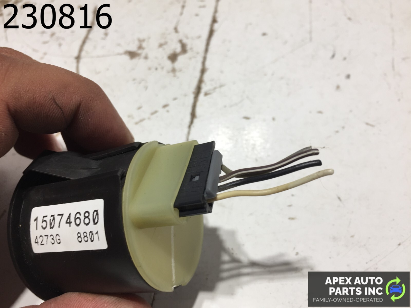 2005-2009 Chevy Trailblazer GMC Envoy Rear Window Wiper Switch Control OEM - Image 6