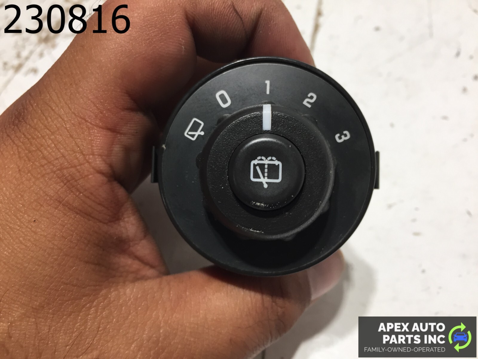 2005-2009 Chevy Trailblazer GMC Envoy Rear Window Wiper Switch Control OEM - Image 7