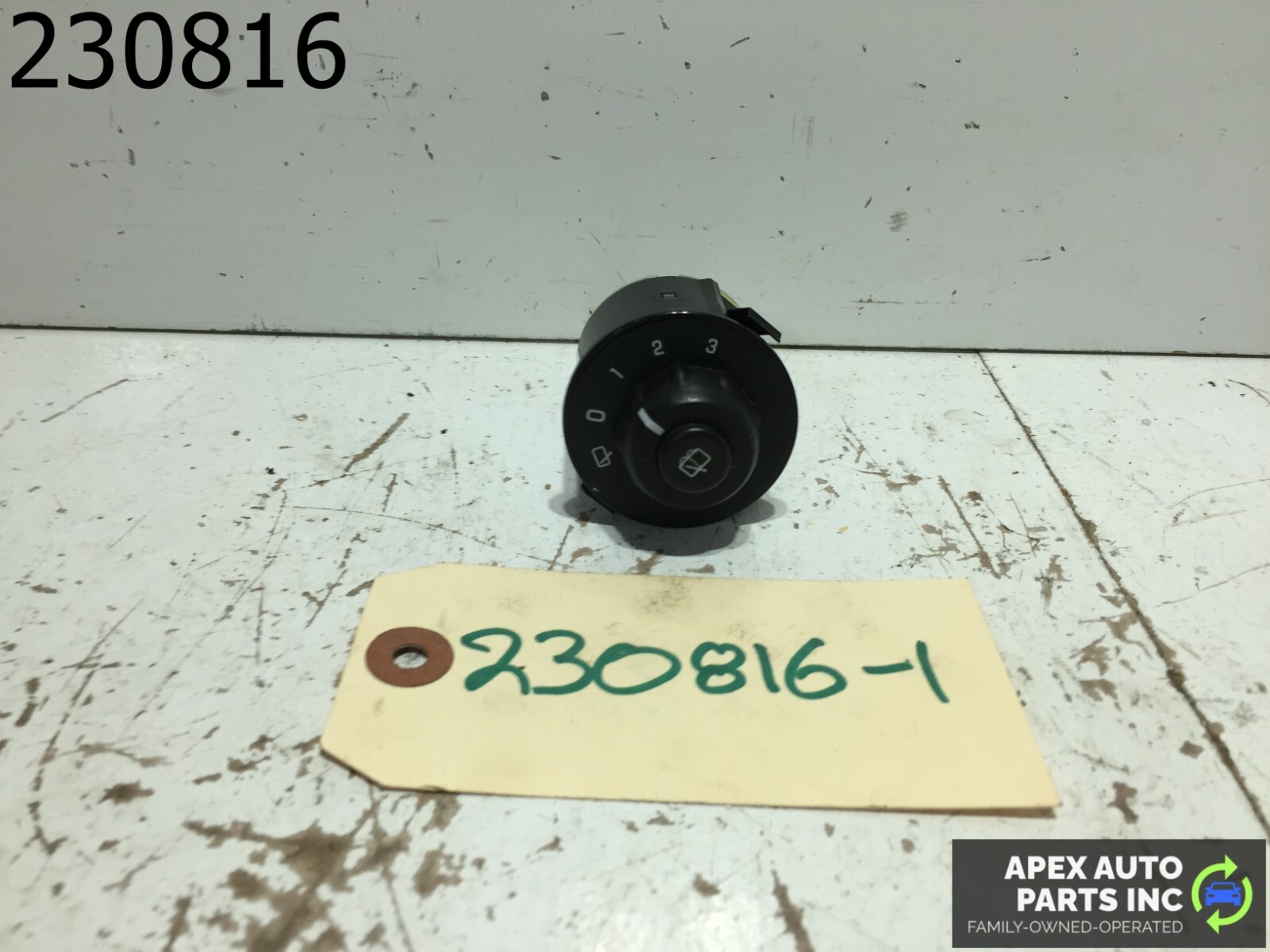 2005-2009 Chevy Trailblazer GMC Envoy Rear Window Wiper Switch Control OEM