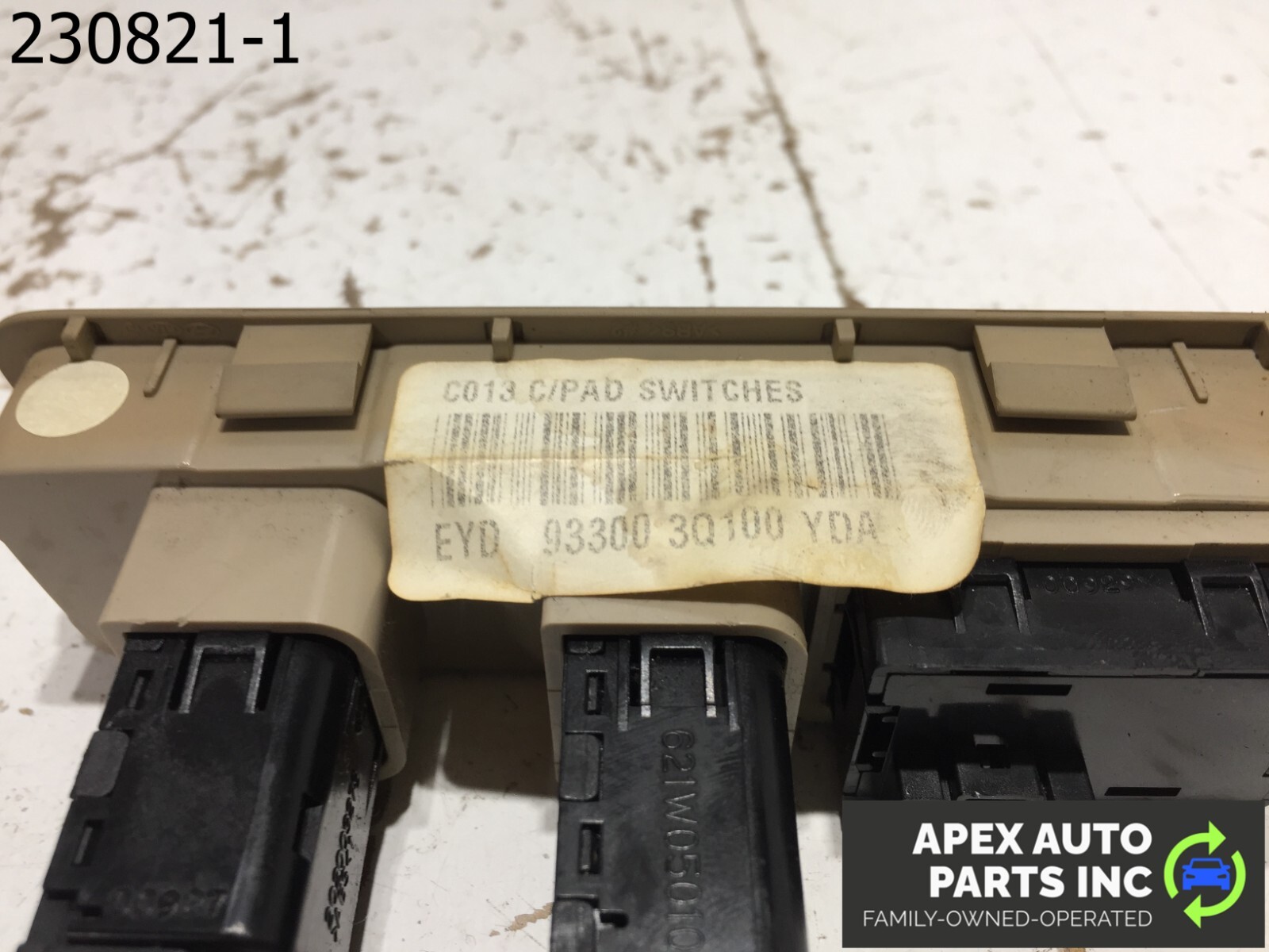2011-2014 Hyundai Sonata Dimmer Active ECO Traction Control Switch 93300-3Q100 - Image 8
