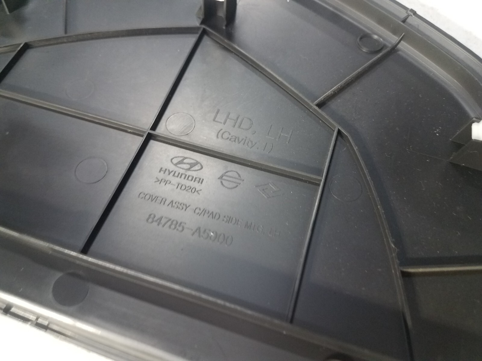 2014 2015 2016 Hyundai Elantra GT End Cap Dash Panel Cover Trim 84787-A5000 OEM - Image 7