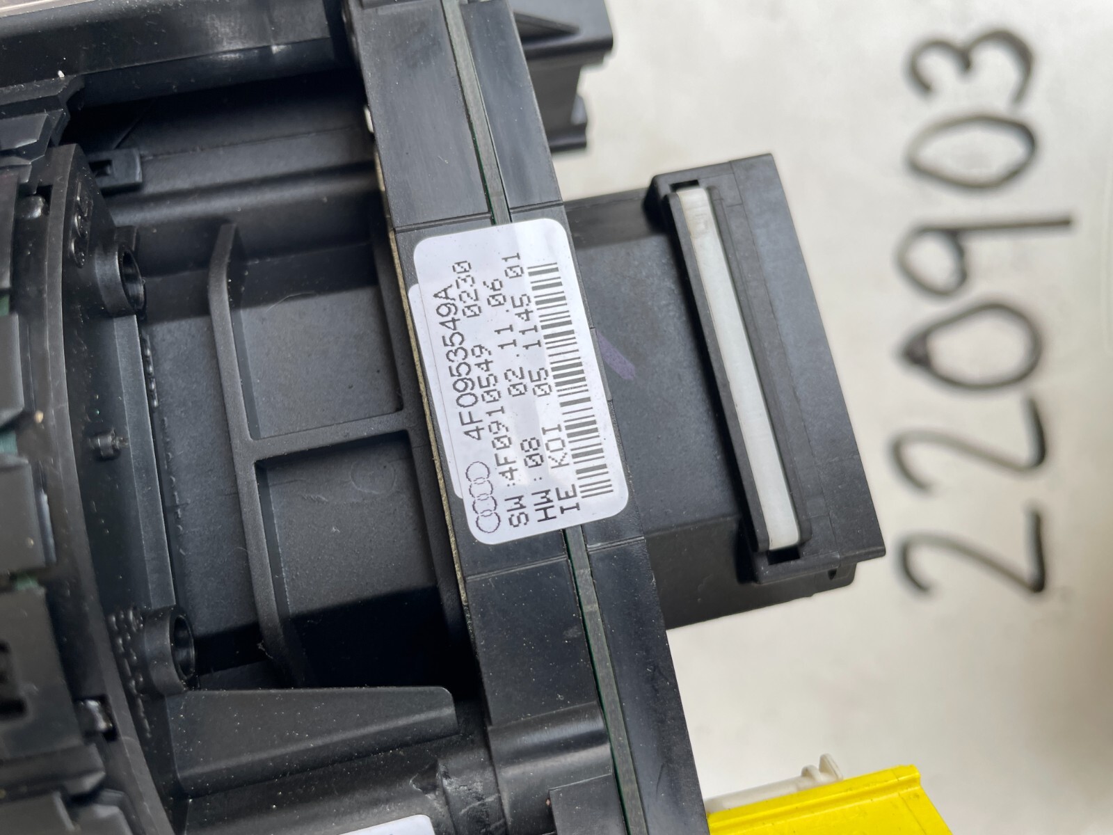 Audi Q7 A6 S6 C6 4F 2007 Wiper turn signal indicator stalk/switch 4F0953549A OEM - Image 8