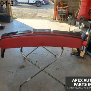 *LOCAL PICKUP* OEM 1984 Pontiac Fiero RED FRONT COVER Bumper Assembly