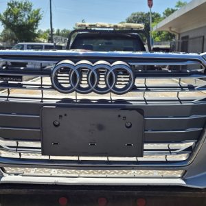 *NO SHIPPING* OEM 2017 Audi A4 2.0L Silver FRONT BUMPER W Grille
