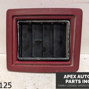 OEM 1979 Chevrolet El Camino DASH VENT LEFT SIDE CORNER PANEL RED BEZEL TRIM