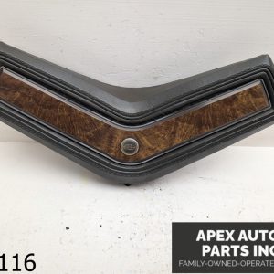 OEM 1981 Buick Riviera 5.0L STEERING WHEEL HORN BUTTON WOODGRAIN VINYL