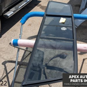 OEM 1984 Chevrolet Silverado 4.8L Sliding Back Glass Assembly W/ Frame Rear