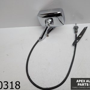 OEM 1985 Ford Crown Victoria 5.0L Remote Driver Side Chrome Mirror